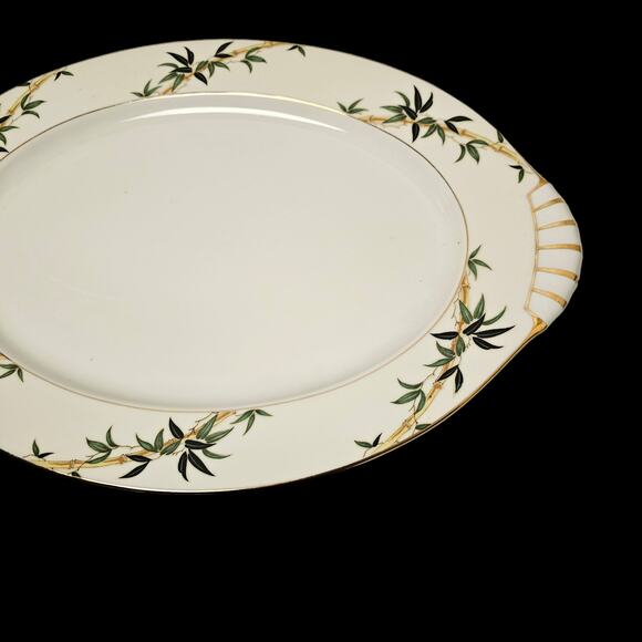 Vintage  Kent Balihai China 17.5” Oval‎ Severing Platter - Picture 2 of 6